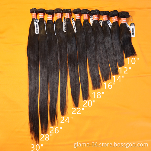 Hair bundles wholesale virgin brazilian human hair bundle 100% raw human hair extensions factory